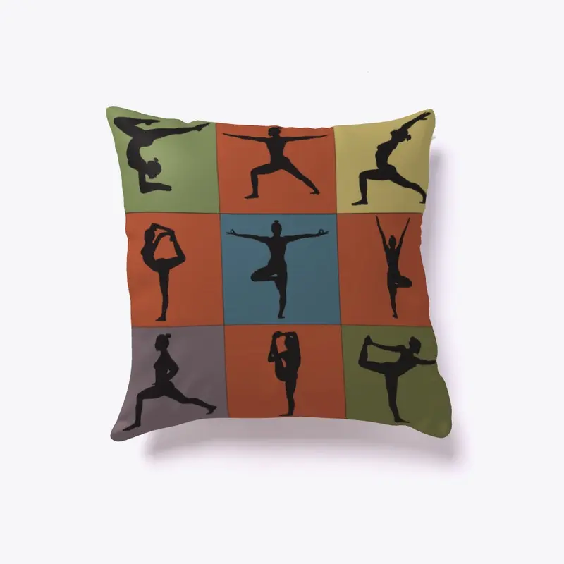 Yoga Poses Limited Edition - PILLOW